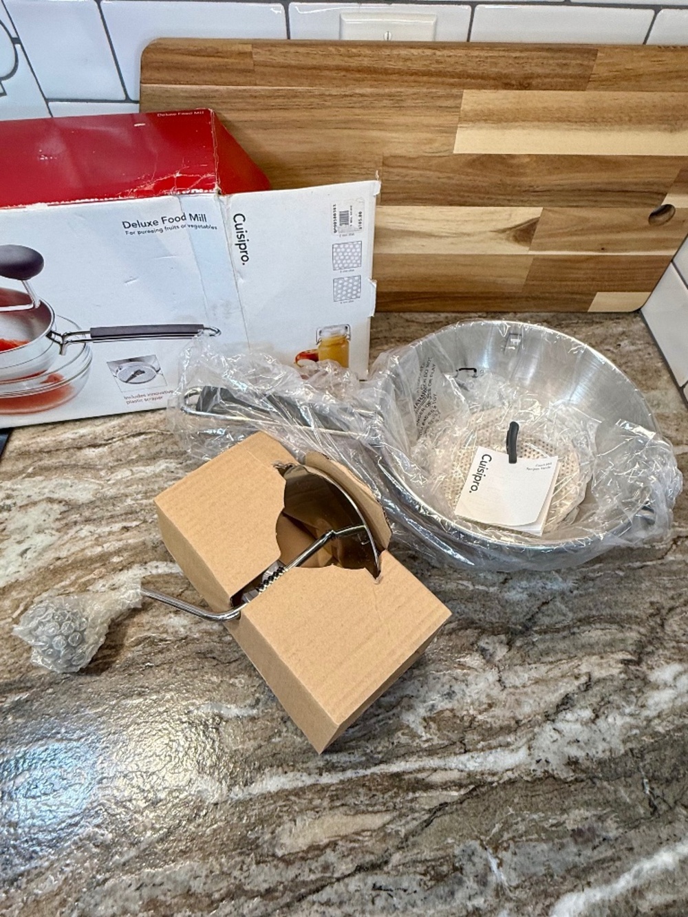 Cuisipro Deluxe Food Mill 🍅 Stainless Steel | New In Open Box 🥕 - Picture 8 of 10